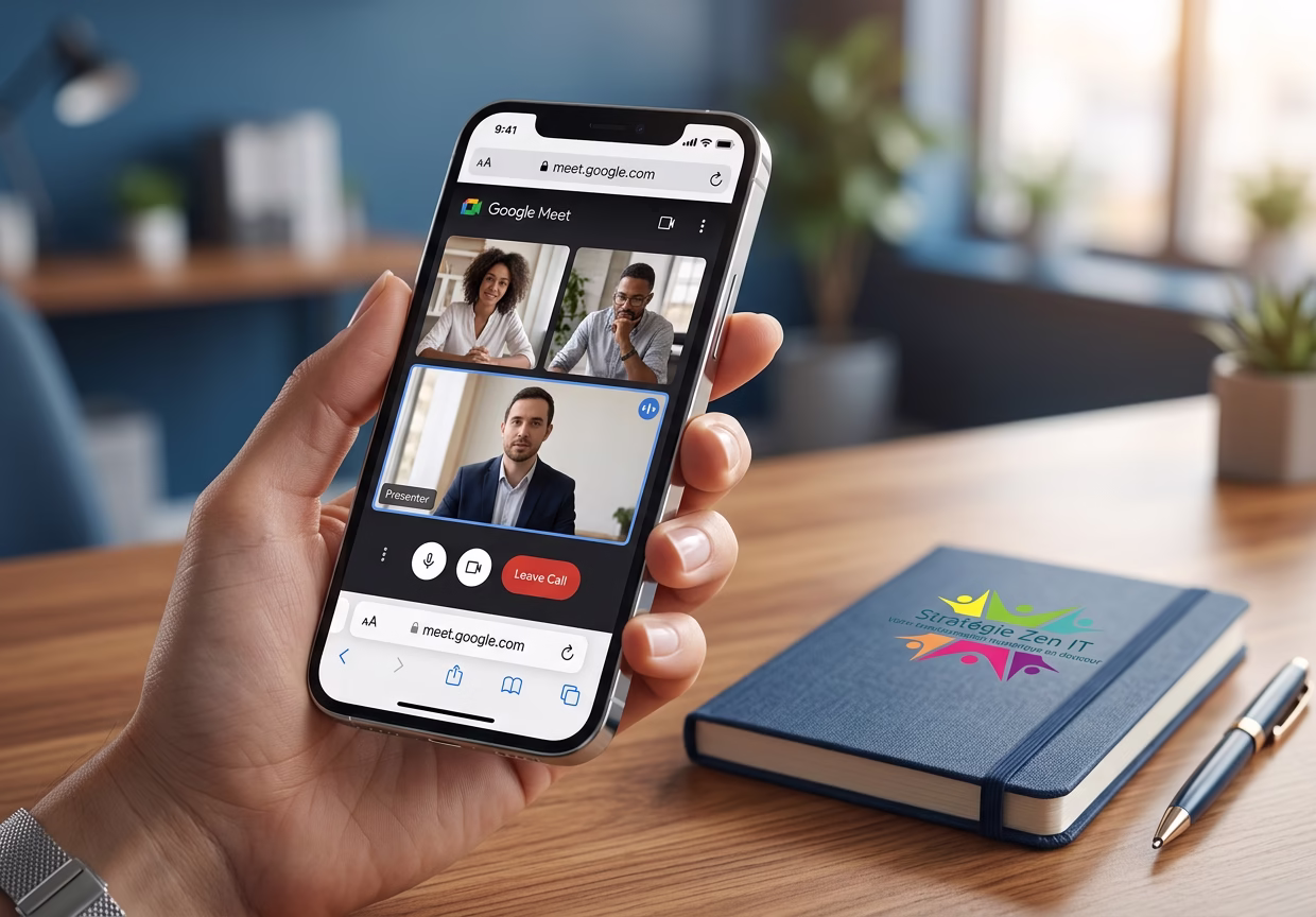 Rejoindre une réunion Google Meet sur iOS devient enfin un jeu d'enfant avec Safari