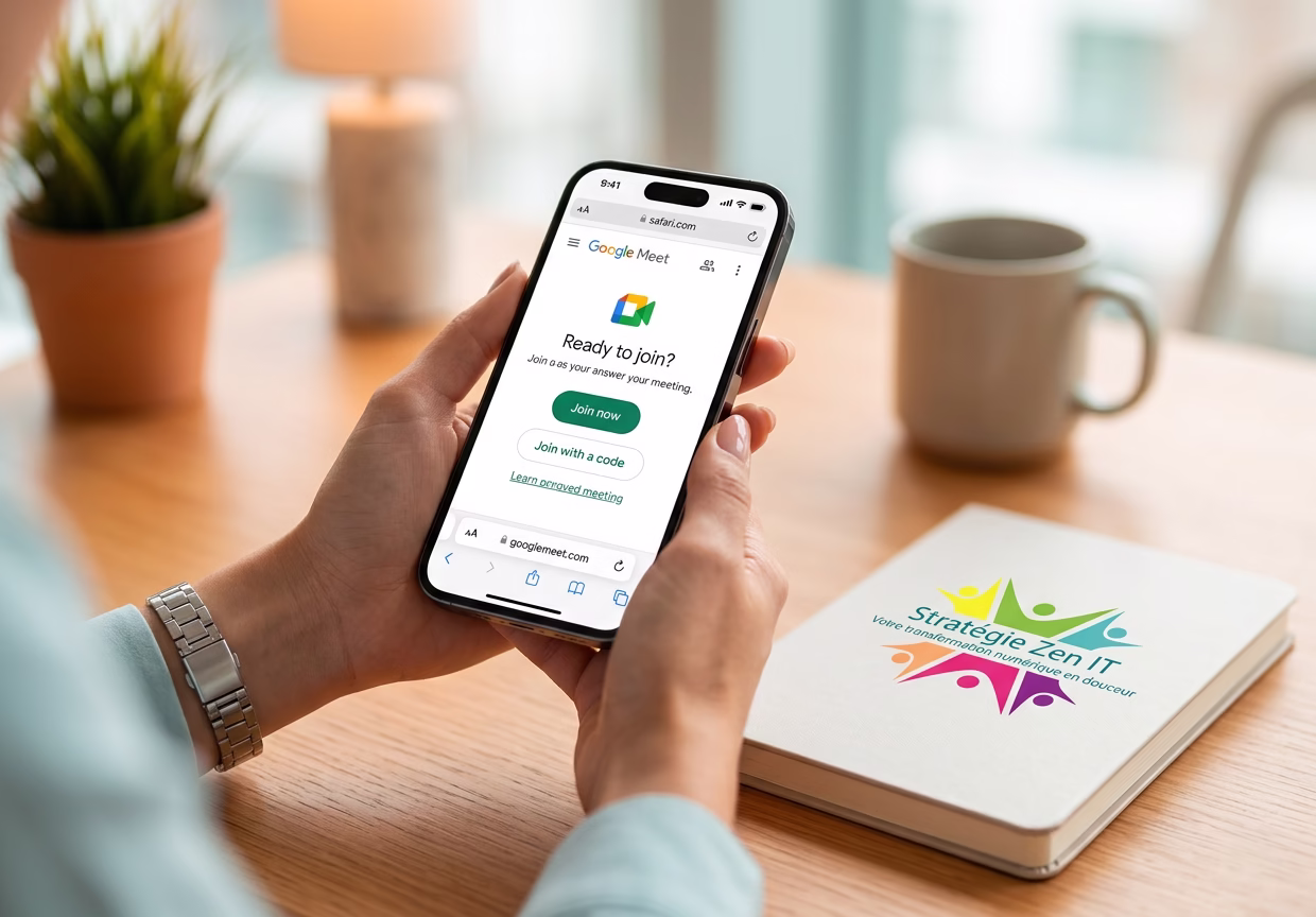 Rejoindre une réunion Google Meet sur iOS devient plus simple grâce à Safari