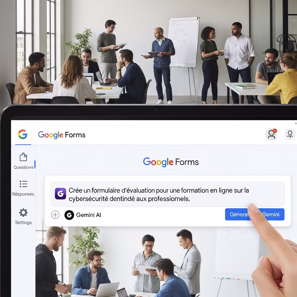 Révolutionnez vos Google Forms : l'IA Gemini parle enfin français et 6 autres langues !