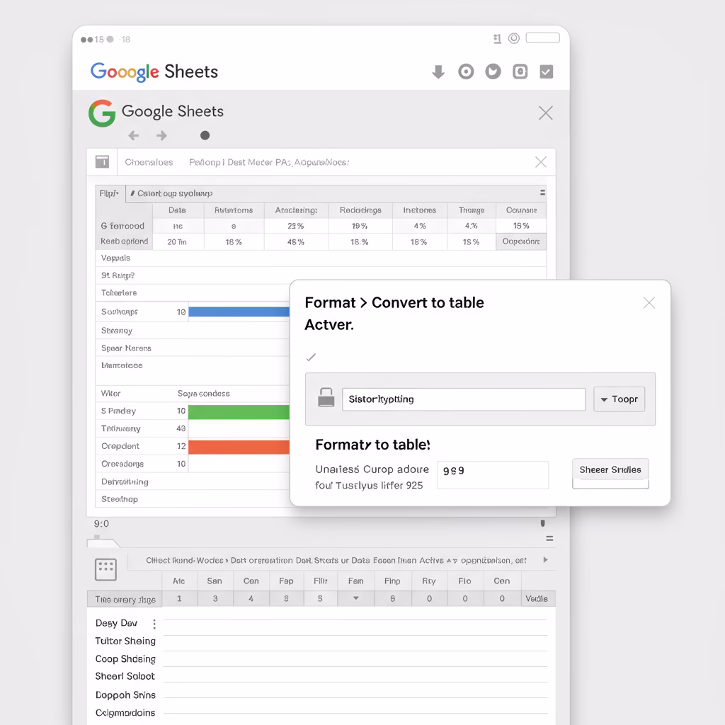 Révolutionnez votre gestion de données : les nouvelles tables intelligentes de Google Sheets