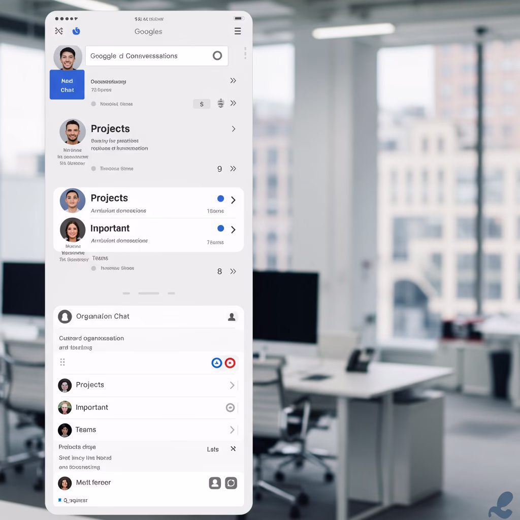 Révolutionnez votre Google Chat : organisez enfin vos conversations comme vous le voulez !