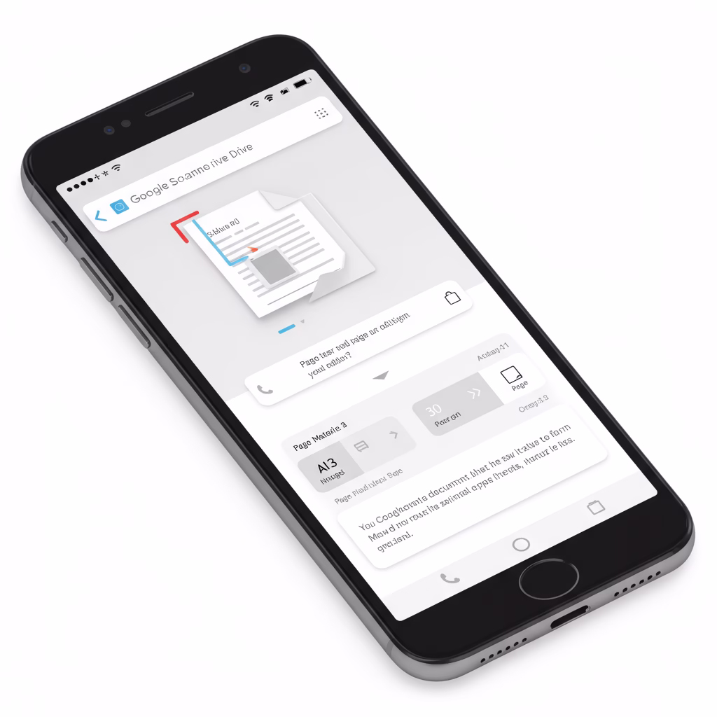 Scanner vos documents avec Google Drive sur Android : la retouche devient un jeu d'enfant !