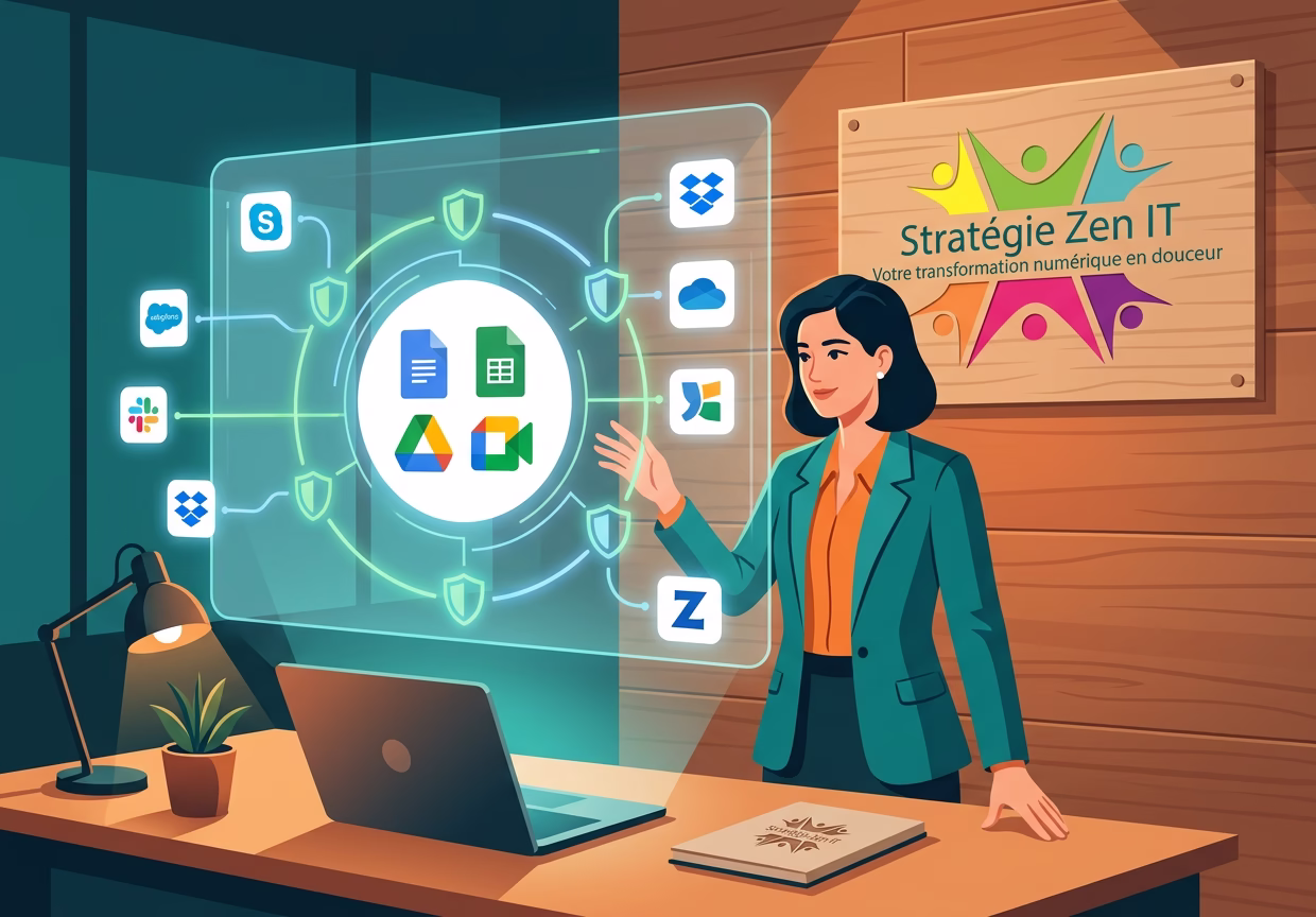 Sécurisation des flux de données entre Google Workspace et vos applications tierces approuvées