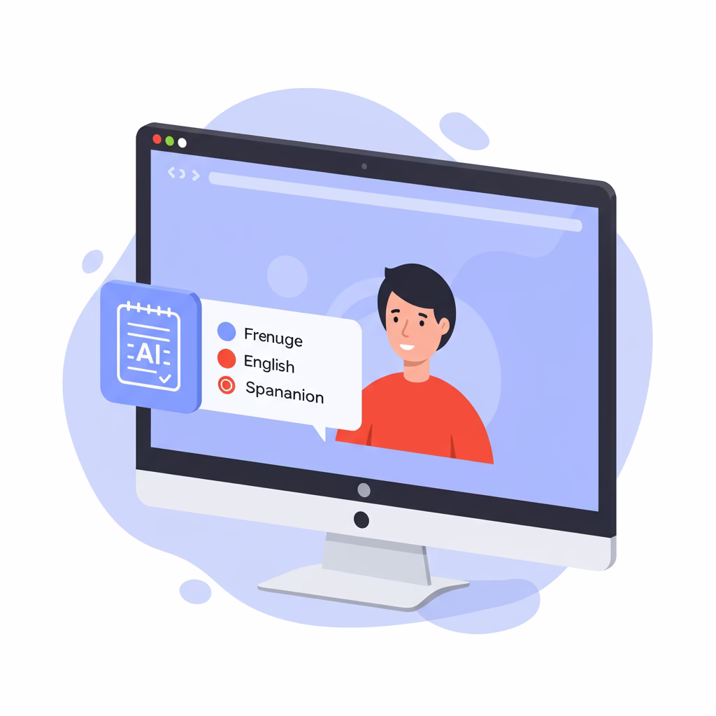 Simplifiez vos réunions Google Meet : configurez la langue de vos notes et transcriptions !