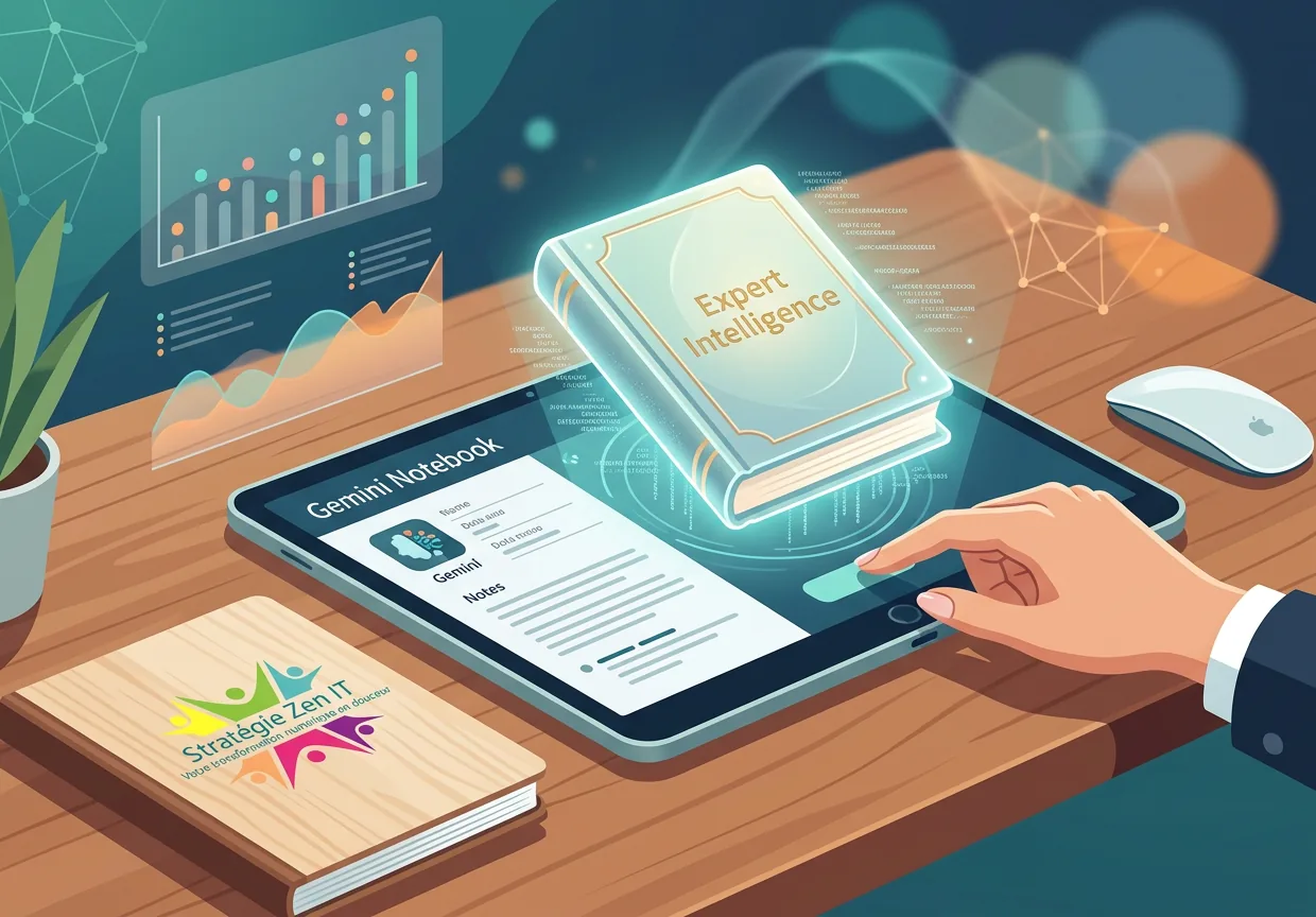 Vos livres de référence s'invitent directement dans Gemini Notebook