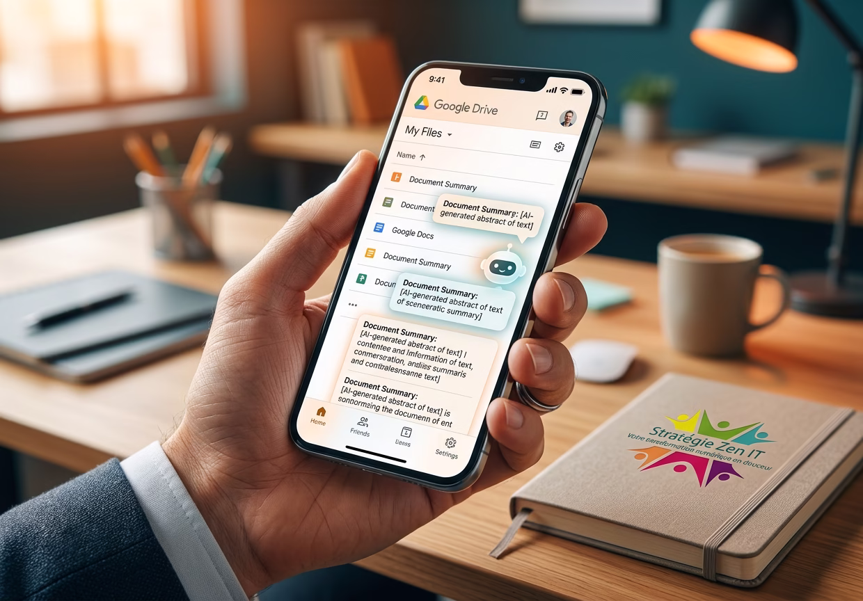 Vos recherches dans Google Drive simplifiées sur mobile grâce à l'intelligence artificielle