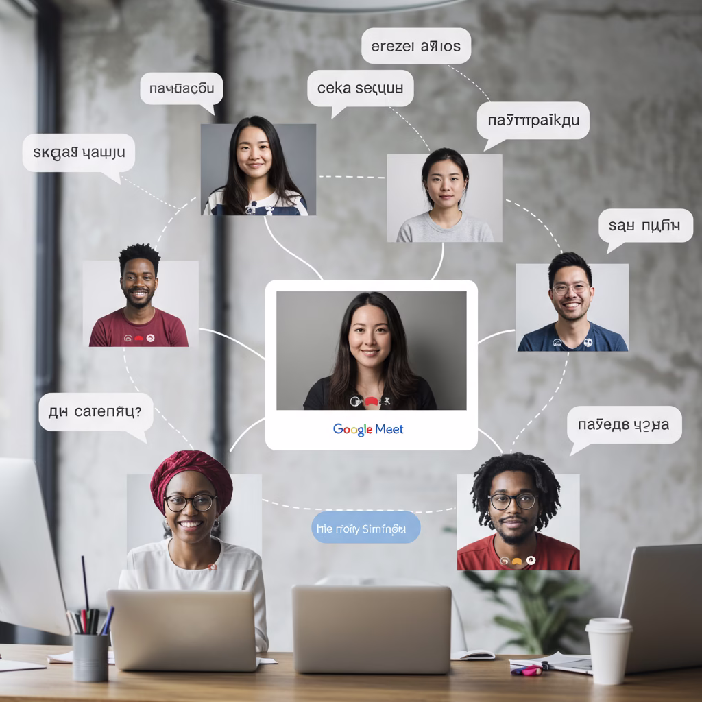 Vos réunions Google Meet deviennent enfin multilingues : les nouvelles langues pour les sous-titres automatiques