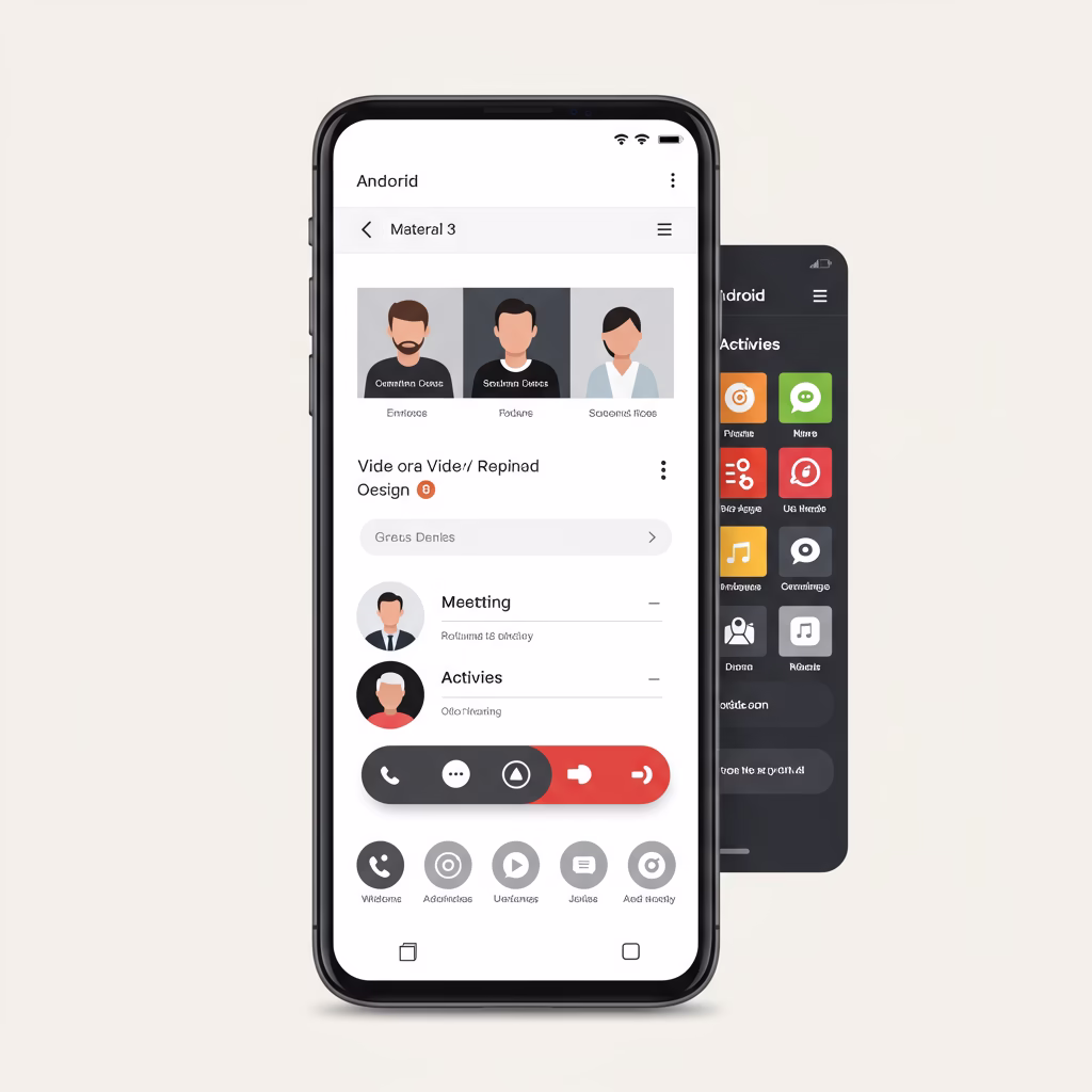 Vos réunions Google Meet sur mobile : plus d'applications à portée de main et un look rafraîchi !