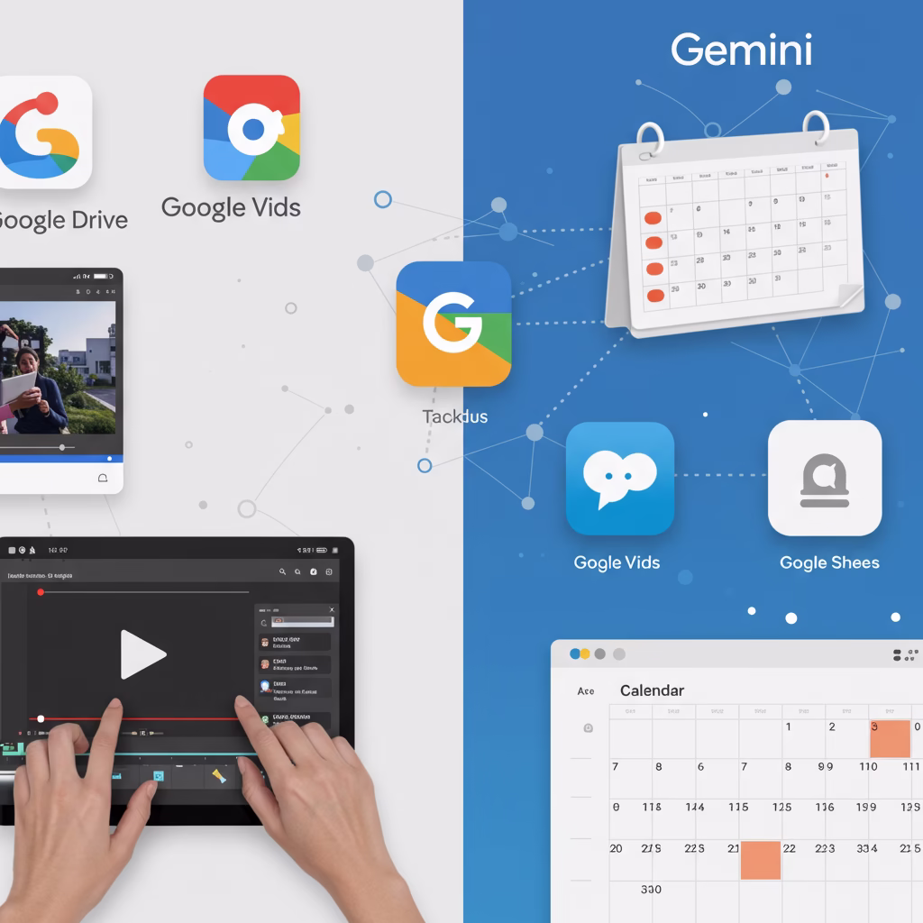 Vos vidéos Drive s'animent, votre agenda se simplifie : les innovations Google Workspace du moment
