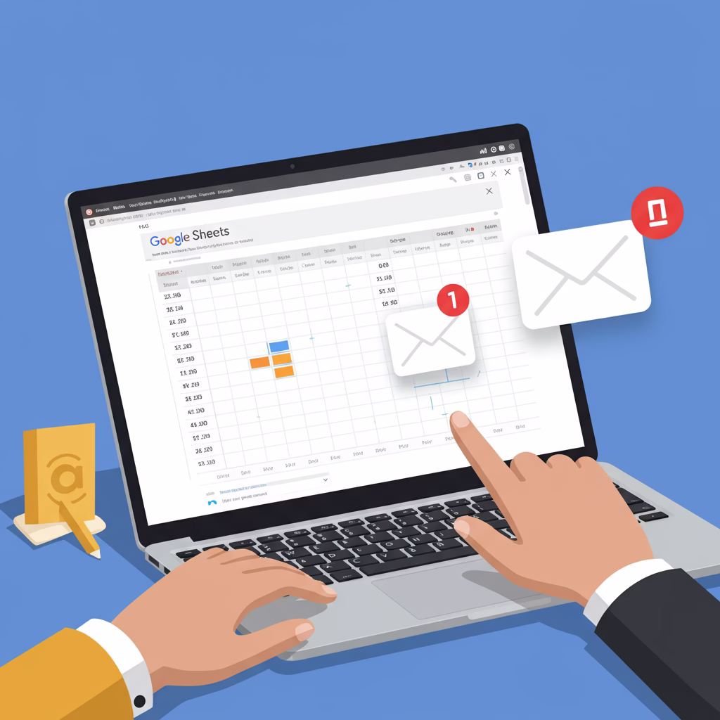 Votre feuille de calcul Google travaille pour vous : découvrez les notifications conditionnelles !