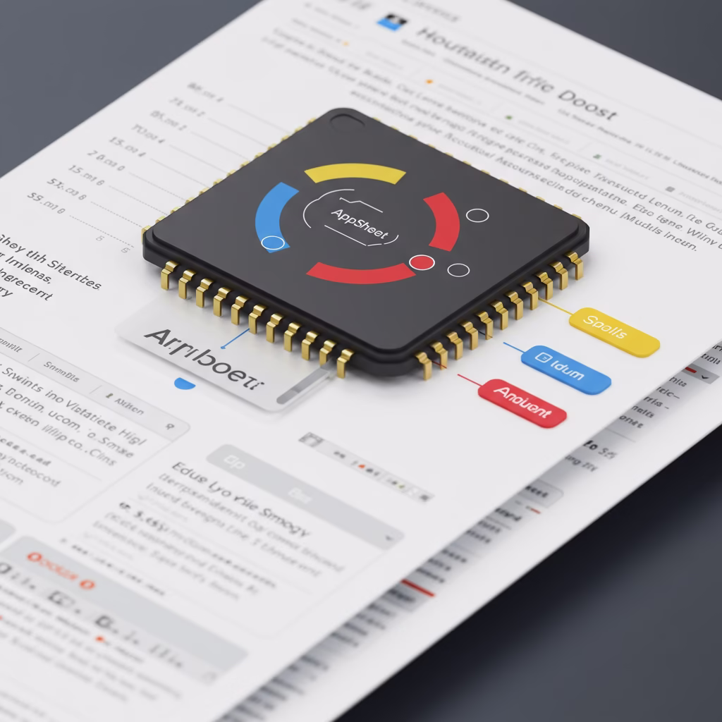 Votre productivité sur Google Docs va exploser avec les puces intelligentes AppSheet