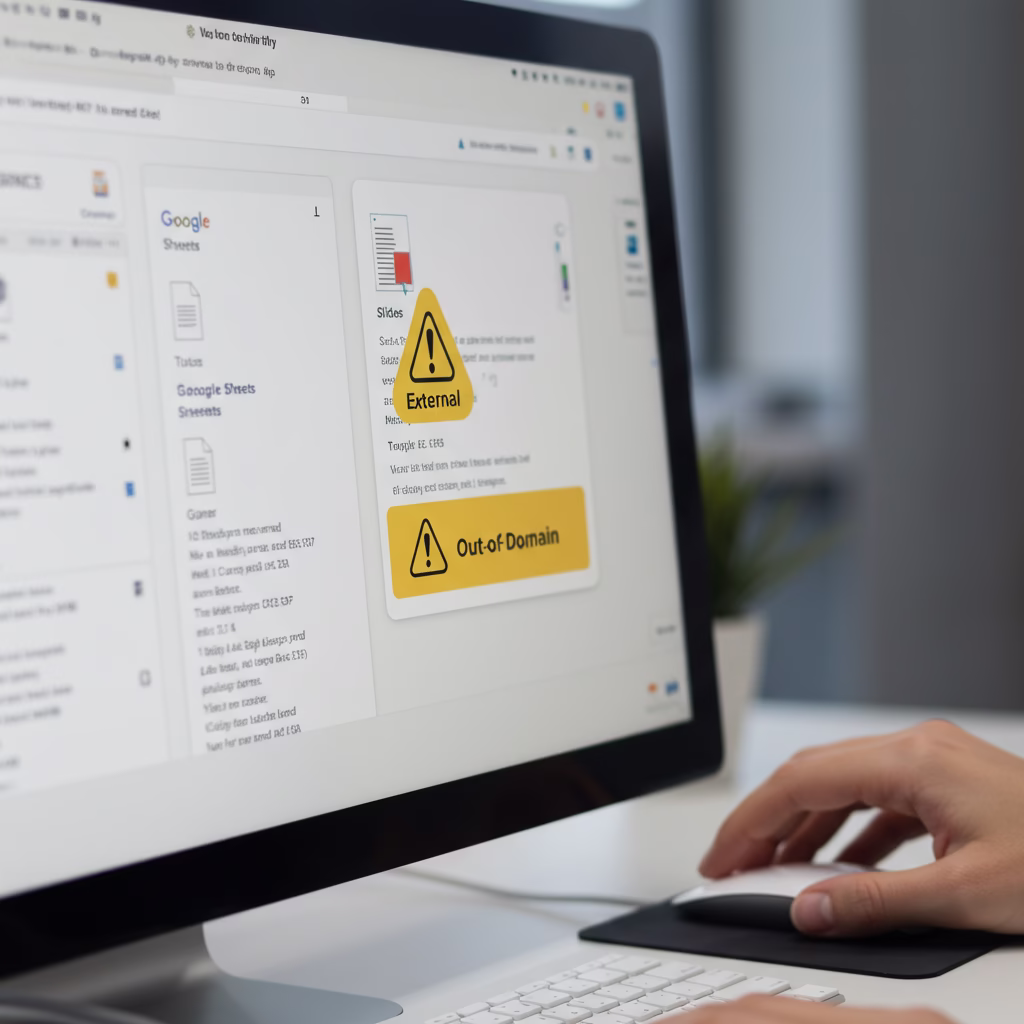 Votre sécurité Google Workspace est-elle optimale ? Les nouvelles alertes de fichiers externes à activer