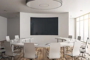 salle de réunion vide