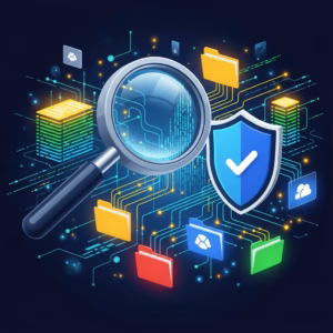 Illustration de l'investigation et des journaux d'audit de sécurité cloud